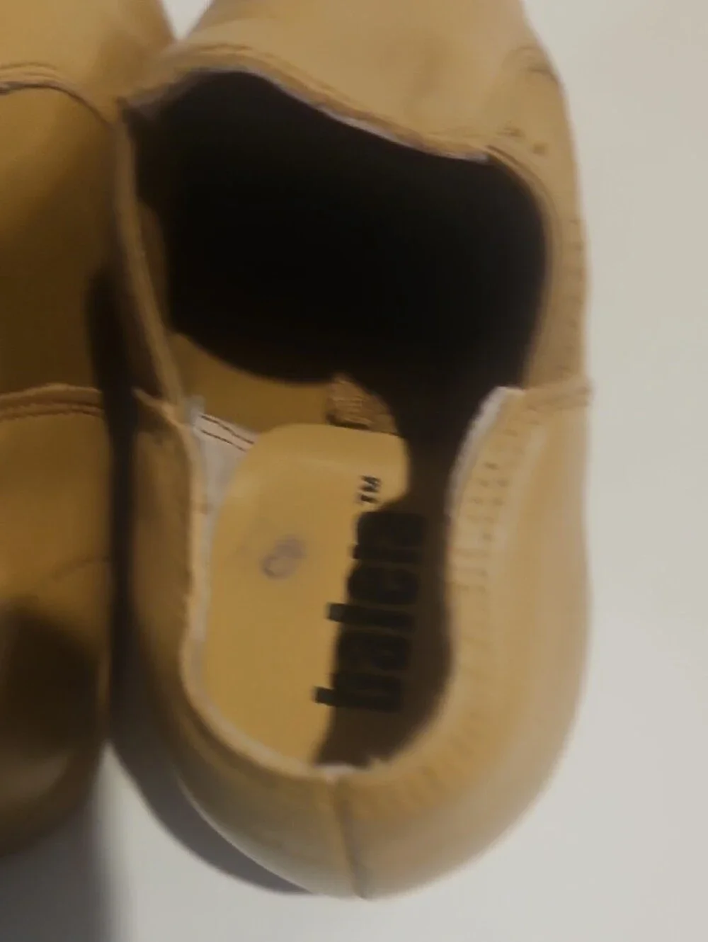 Kids Tan Slip-On Dance Shoes